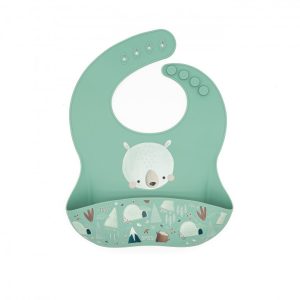 BAVAGLINO CON TASCA IN SILICONE – ORSO MUNCHY