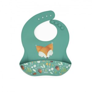 BAVAGLINO CON TASCA IN SILICONE – VOLPE CRUNCHY