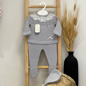 Completino Neonata cotone Valentina bebés PS31