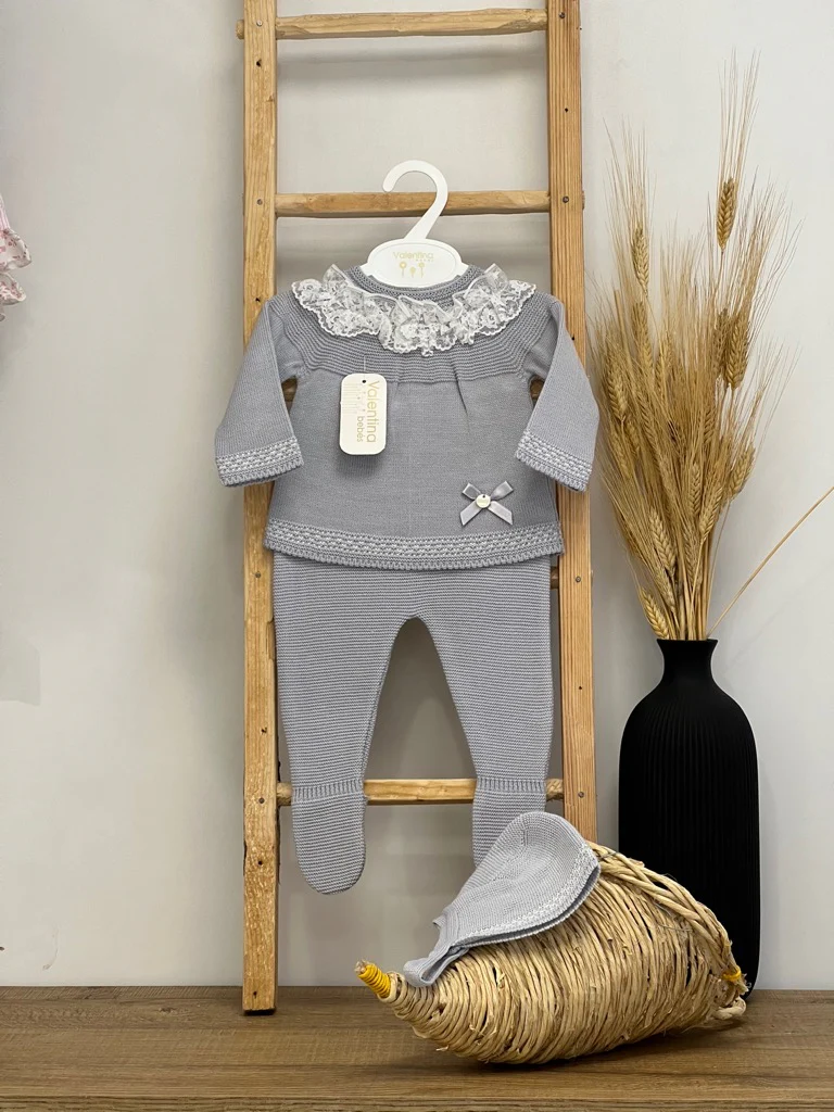 Completino Neonata cotone Valentina bebés PS31 - immagine 2