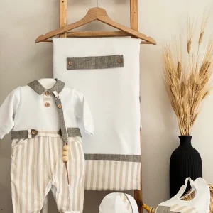 Set Neonato cotone Sartoria dei piccoli SET301T