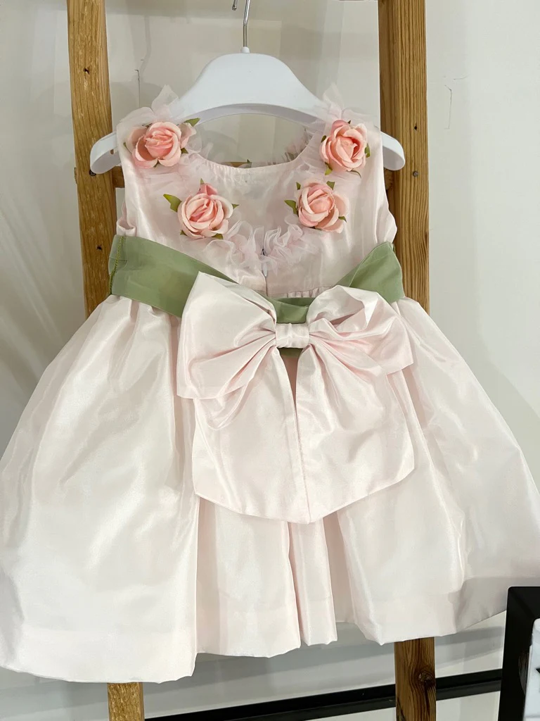 Battesimale Bimba Sartoria dei piccoli L030 - immagine 3