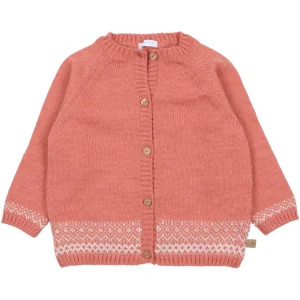 Cardigan Lana Arancio