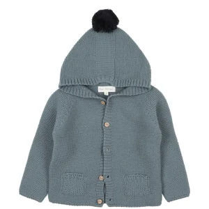 Cardigan con Cappuccio