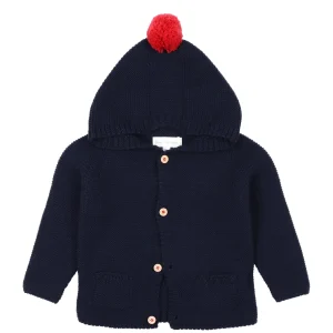 Cardigan con Cappuccio