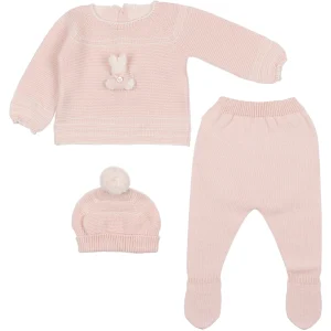 Completo in Misto Lana Rosa