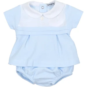 Maglia e Coulotte Azzurro