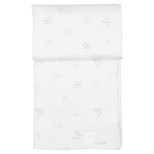 Coperta jersey bianca