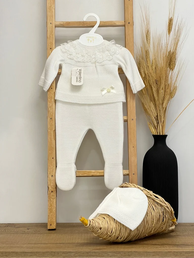 Completino Neonata cotone Valentina bebés PS31 - immagine 4