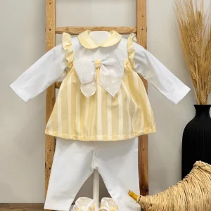 Completino Neonata cotone Sartoria dei piccoli LV311