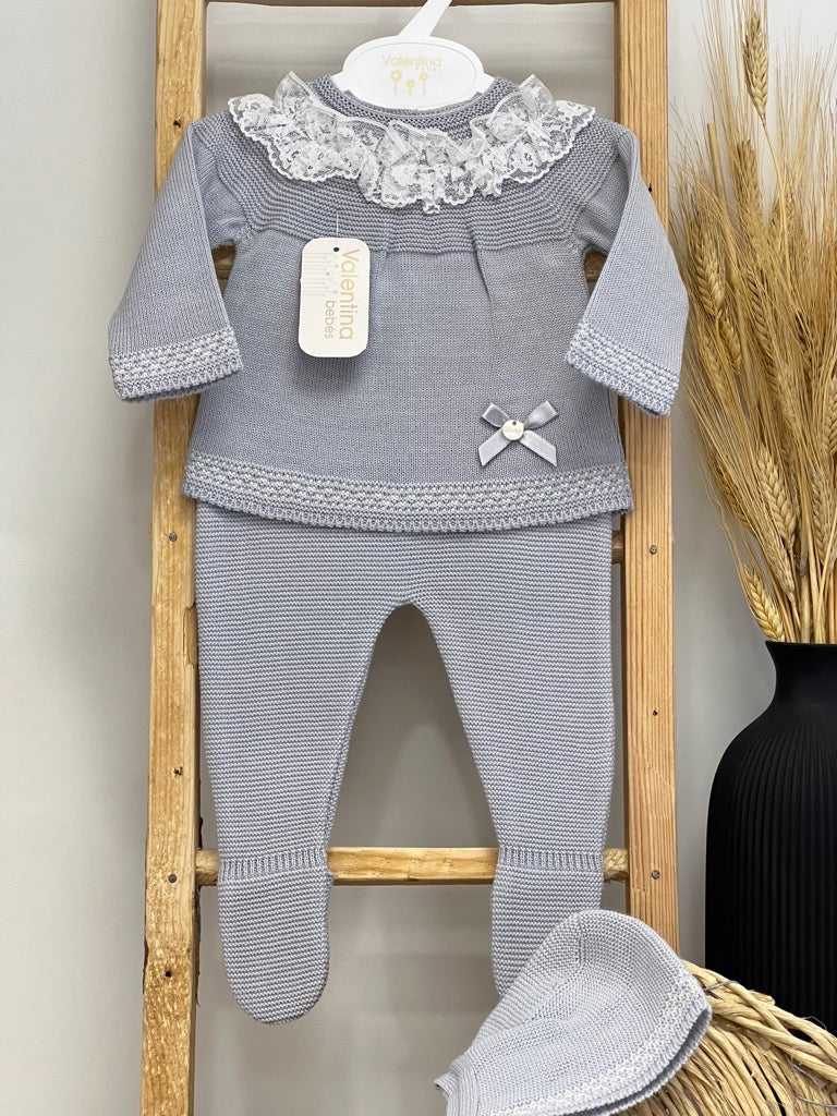 Completino Neonata cotone Valentina bebés PS31 - immagine 3