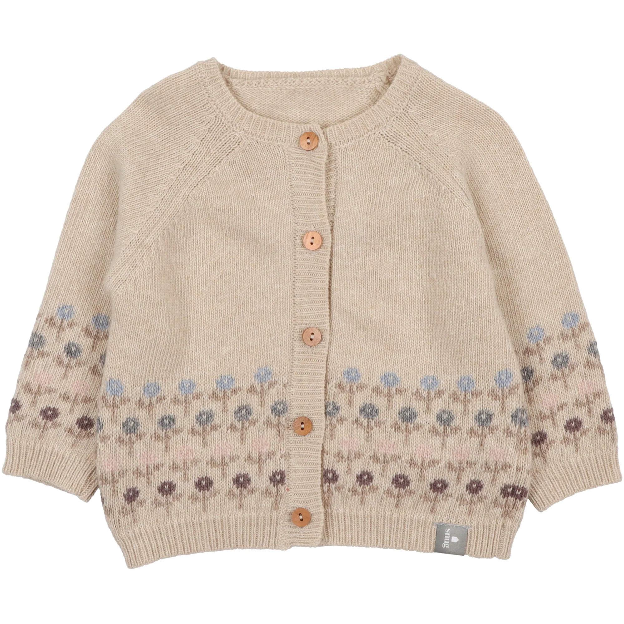 Cardigan Lana Jacquard