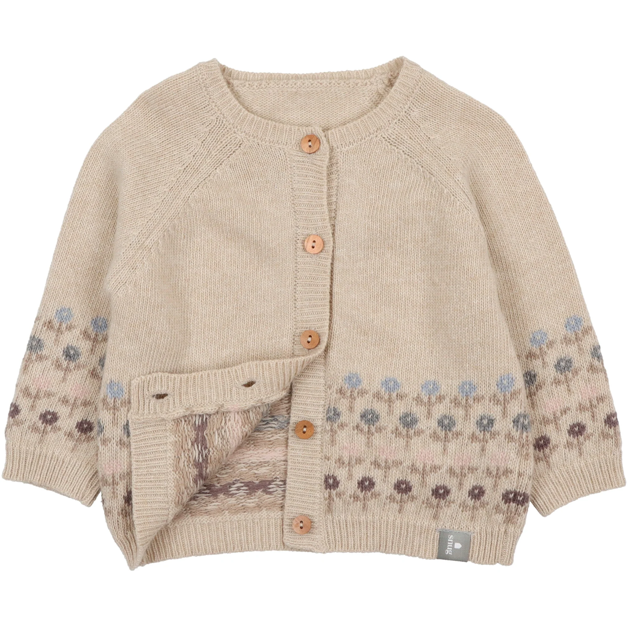 Cardigan Lana Jacquard - immagine 3
