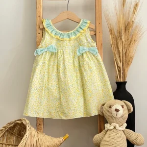 Vestitino Bimba in cotone Calamaro 21332