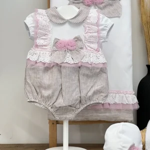 Pagliaccetto Neonata cotone Sartoria dei piccoli LPB312