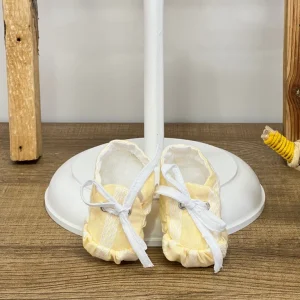 Babbucce Neonata Cotone Sartoria dei piccoli LSC311