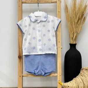 Completo Bimbo in cotone Calamaro 17623