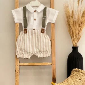 Completino Neonato cotone Sartoria dei piccoli LPB301