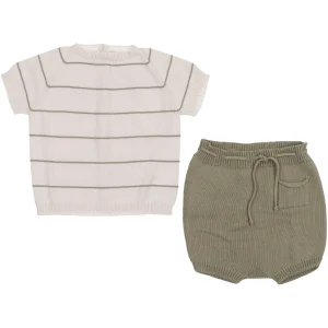 Maglia e Pantaloncini in Filo di Cotone