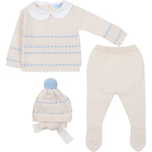 Completo Neonato in Misto Lana