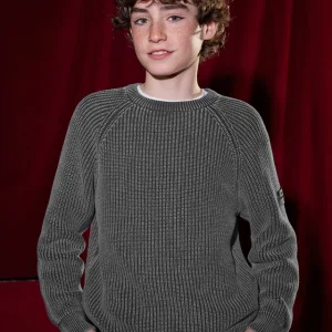 maglia junior tricot costina