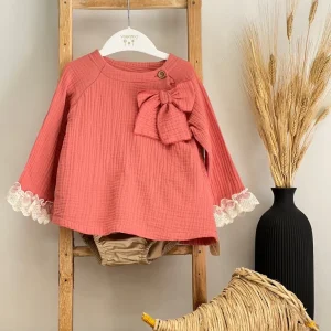 Completo Bimba in cotone Valentina bebés ASS87