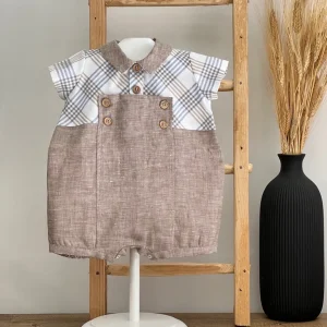 Pagliaccetto Neonato cotone Sartoria dei piccoli LP303