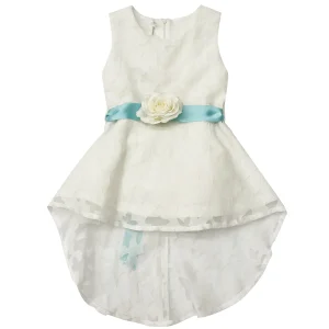 Cerimonia Abito Bianco/verde