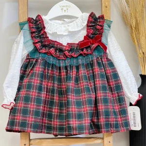 Abitino Bambina Natale Valentina bebés CWA165