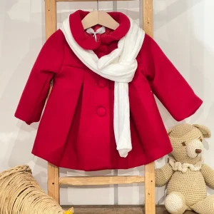 cappottino bimba natale Bottega Partenopea N6293