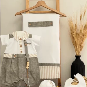 Set Neonato cotone Sartoria dei piccoli SET301P