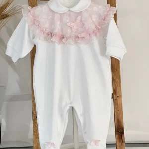 Tutina Neonata cotone Sartoria dei piccoli LTB008