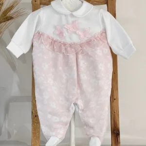 Tutina Neonata cotone Sartoria dei piccoli LT008