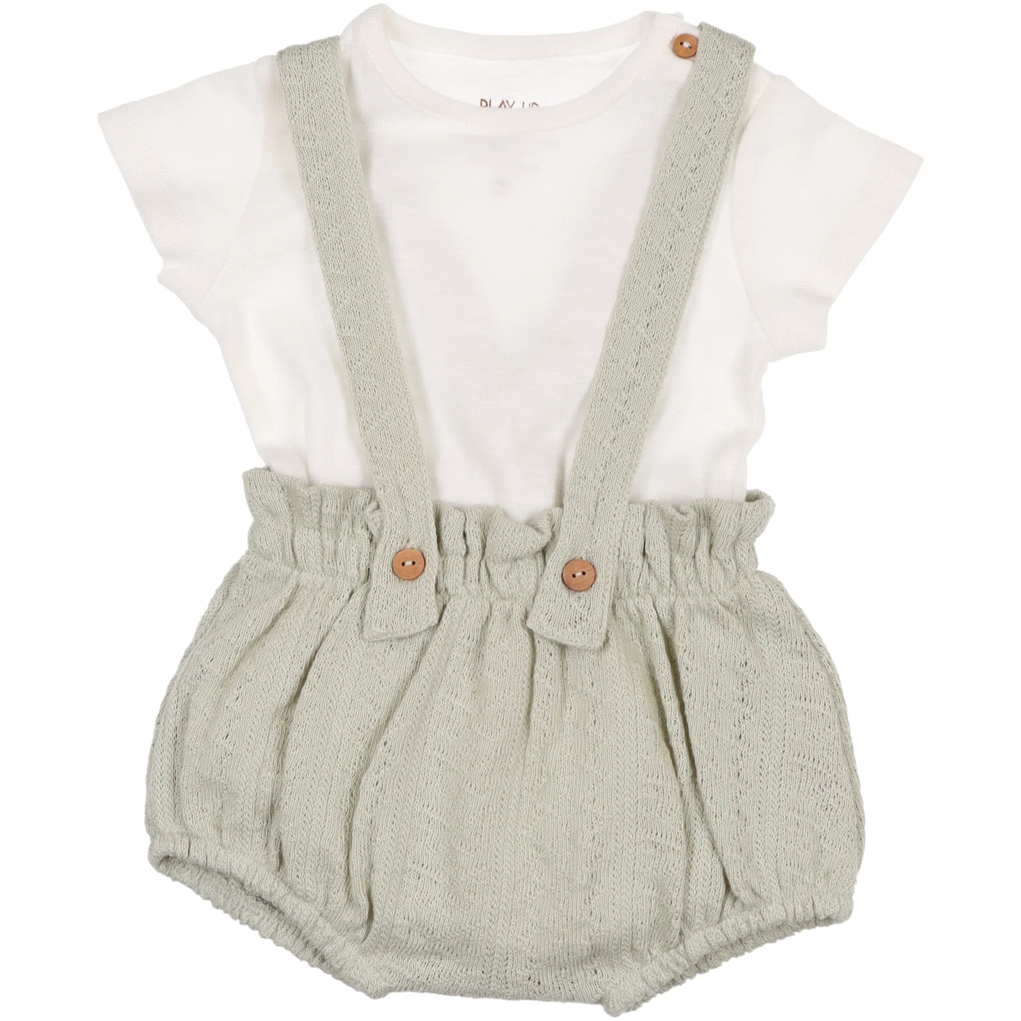 Salopette corta e Body