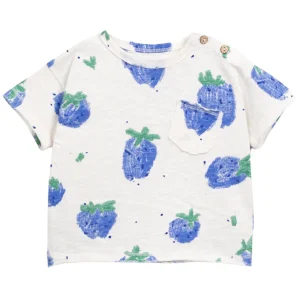 T-shirt stampa di fragole