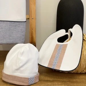 Set Cappello e Bavetta Estivo Sartoria dei piccoli LR302