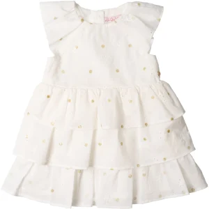 Vestito in sangallo e oro