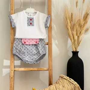 Completo Bimbo in cotone Calamaro 17725