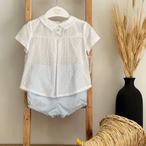 Completo Bimbo in cotone Valentina bebés ASS16