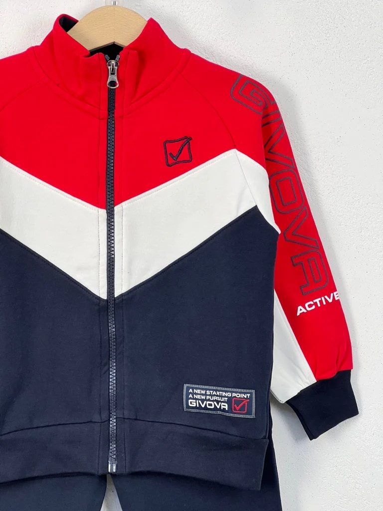 Tuta bambini e ragazzi felpata Givova 7431T0045 - immagine 3