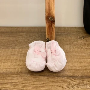 Babbucce Neonata Cotone Sartoria dei piccoli LSC308