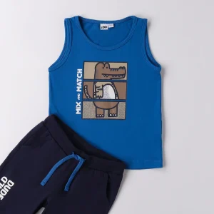 completo bimbo canottiera