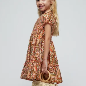 abito bimba fantasia etnica